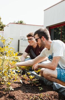 Jardin de l'agence Voyelle