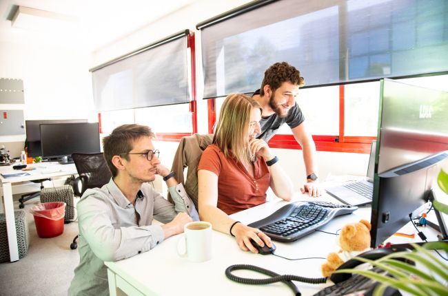 Apprenant de l'agence Voyelle formation