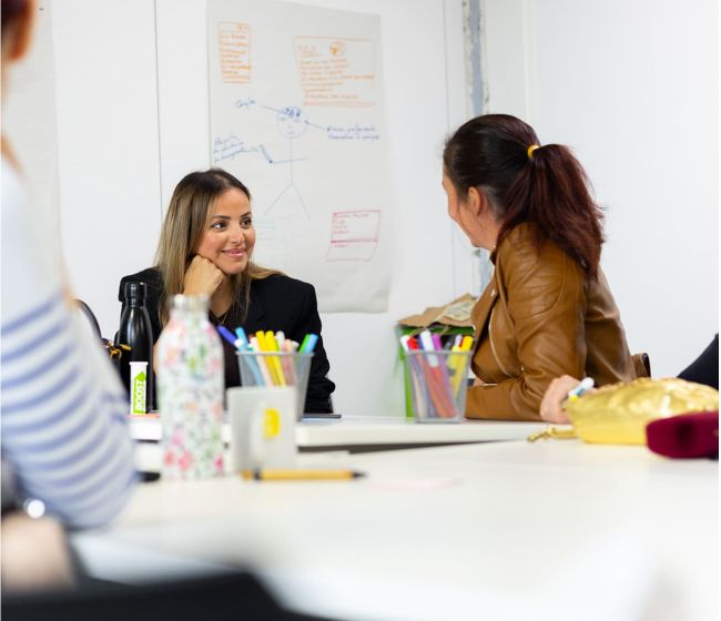 Apprenant de l'agence Voyelle formation