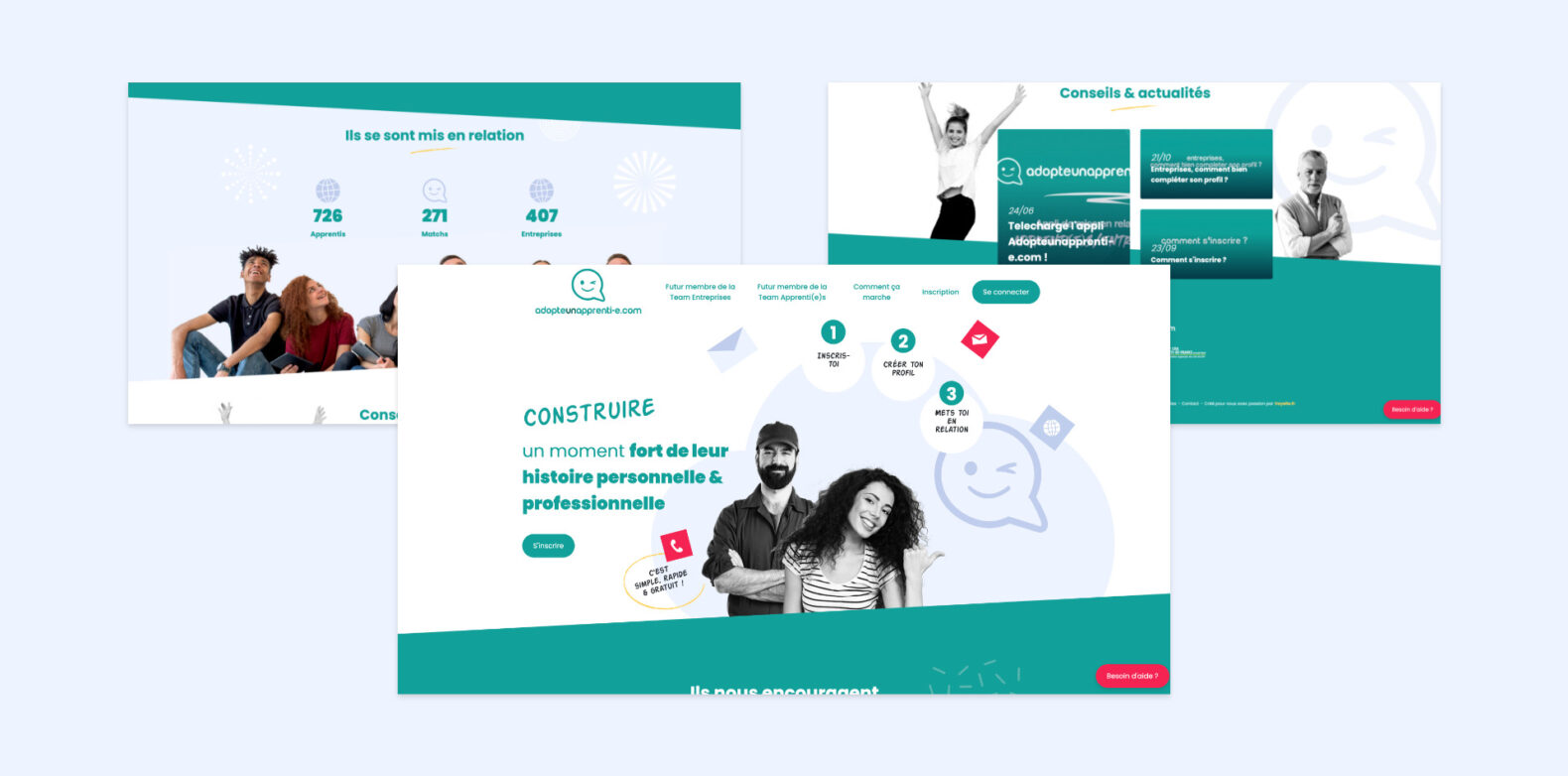 Adopte un apprenti-e